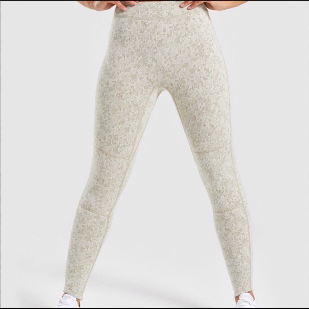 Gymshark Fleur Texture Leggings
